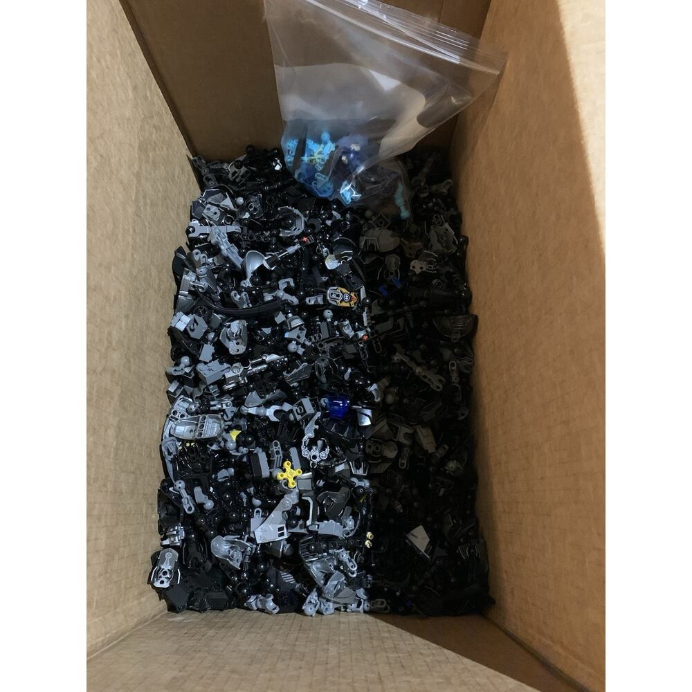 Lego 1/2 Pound 8oz Random Bionicle Technic And Hero Factory Parts Bulk Genuine
